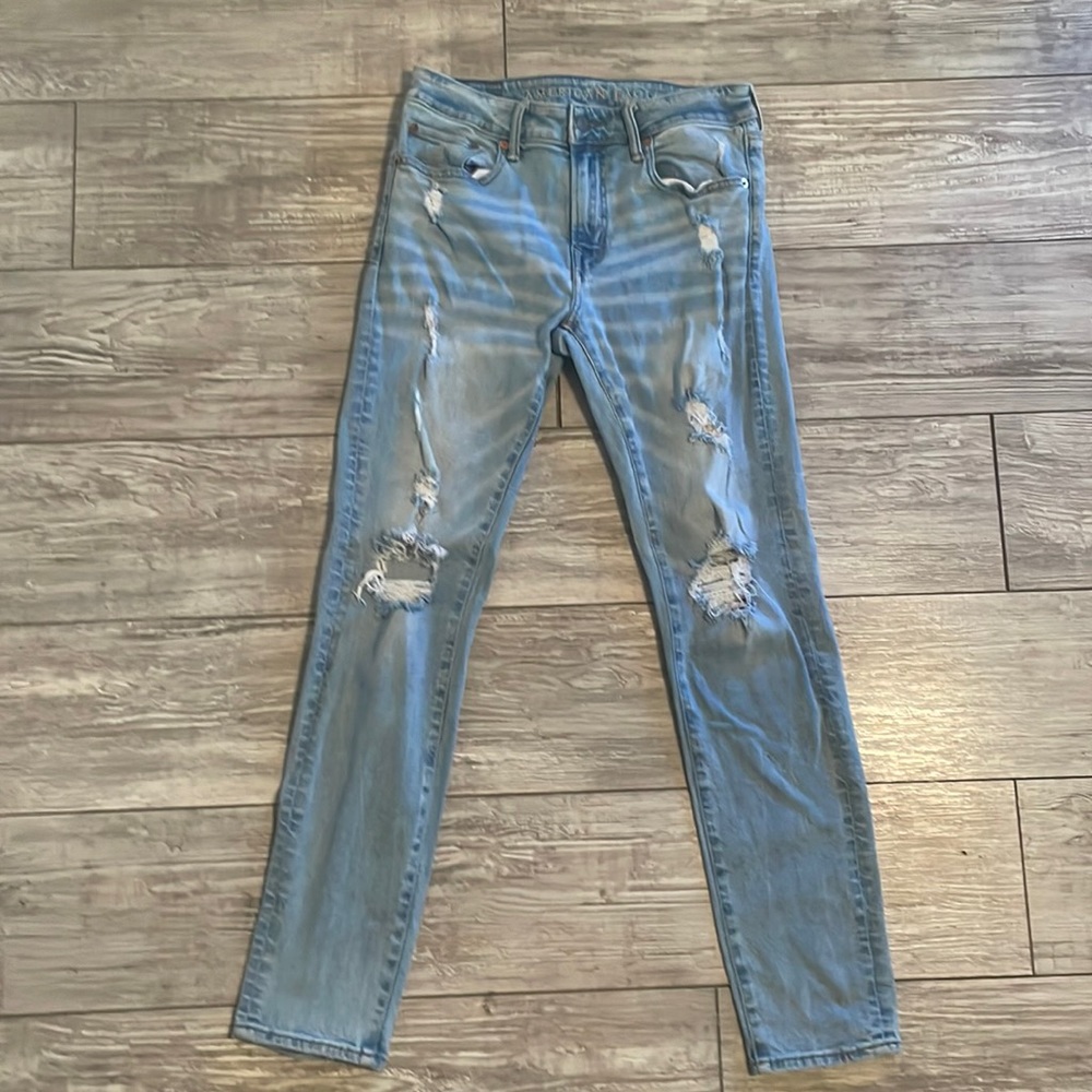 Slightly worn